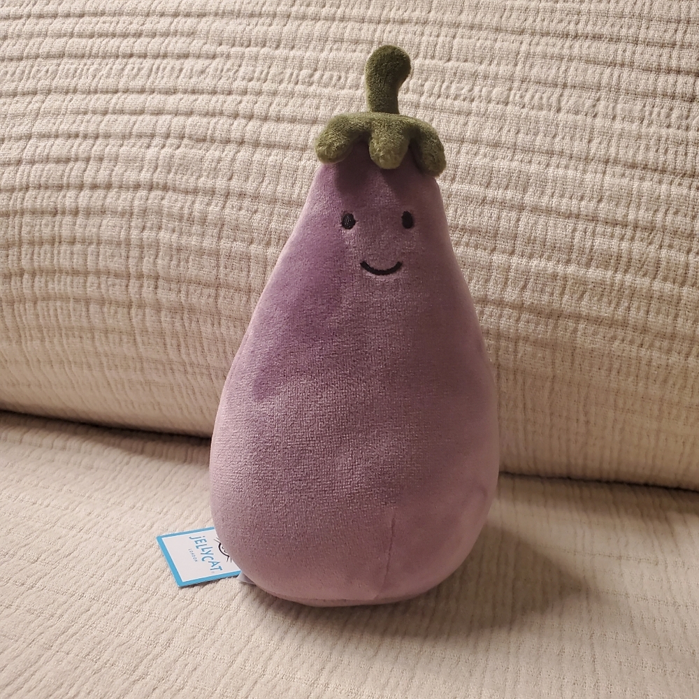 Jellycat Purple Eggplant Plush Toy